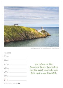 Irische Segenswünsche Kalender 2022