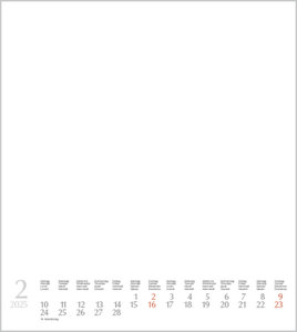 Foto-Malen-Basteln Bastelkalender weiß 2025