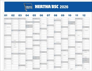 Hertha BSC Posterkalender 2026