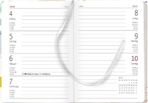 Minitimer Style Lieblingstag 2024 - Taschen-Kalender A6 - Weekly - 192 Seiten - Notiz-Buch - mit Info- und Adressteil - Alpha Edition
