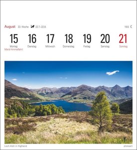 Schottland Kalender 2022