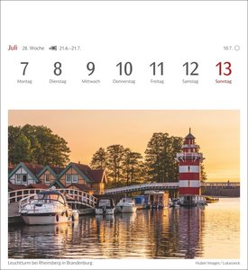 Am Wasser Postkartenkalender 2025