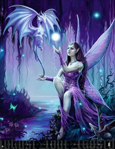 Anne Stokes: Mystic World Posterkalender 2026