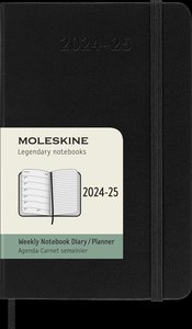 Moleskine 18 Monate Wochen Notizkalender 2024/2025, P/A6