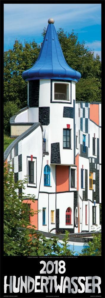 Hundertwasser Architektur Streifenkalender 2018 - 