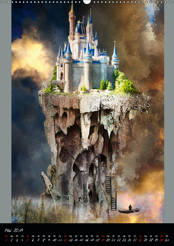 Mein Haus Ist Meine Burg Wandkalender 2019 Din A2 Hoch