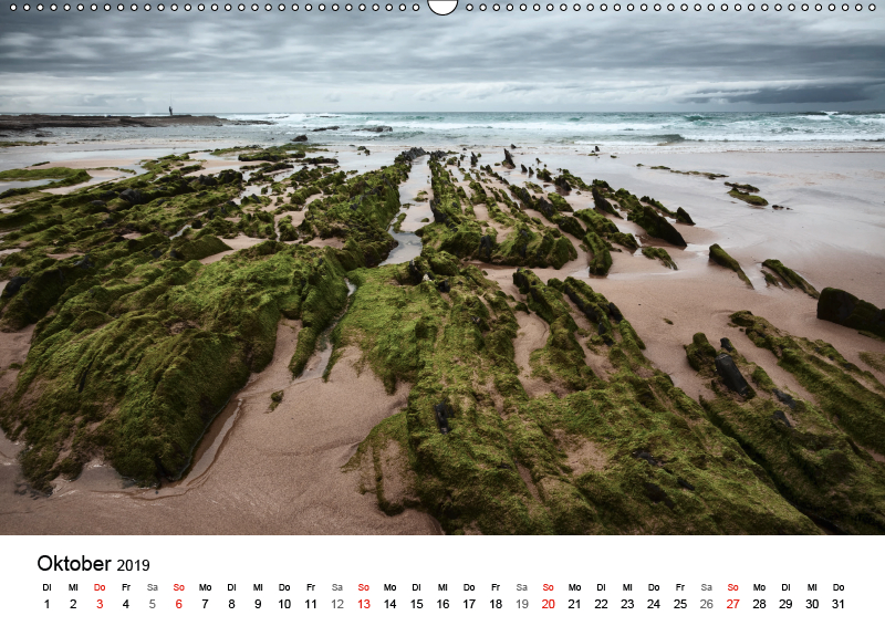 Kusten Kunst Der Meere Wandkalender 2019 Din A2 Quer