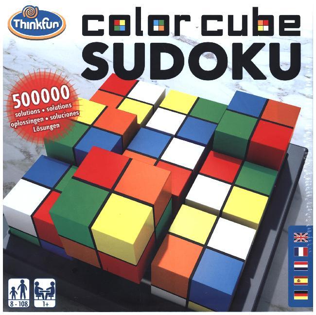 Thinkfun Hcm11246 Color Cube Sudoku Logikspiel Knobeln