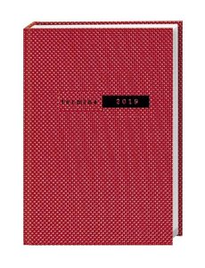 Buchkalender 2019 A5 Rot it zwei Guibändern PDF
