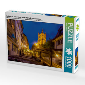 CALVENDO Puzzle „Mandraki-Hafen Rhodos“ – 1000 Teile Premium-Puzzle Für Gemütliche Stunden