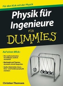 Physik für Ingenieure für Dummies 4865701 - 21,95 ...